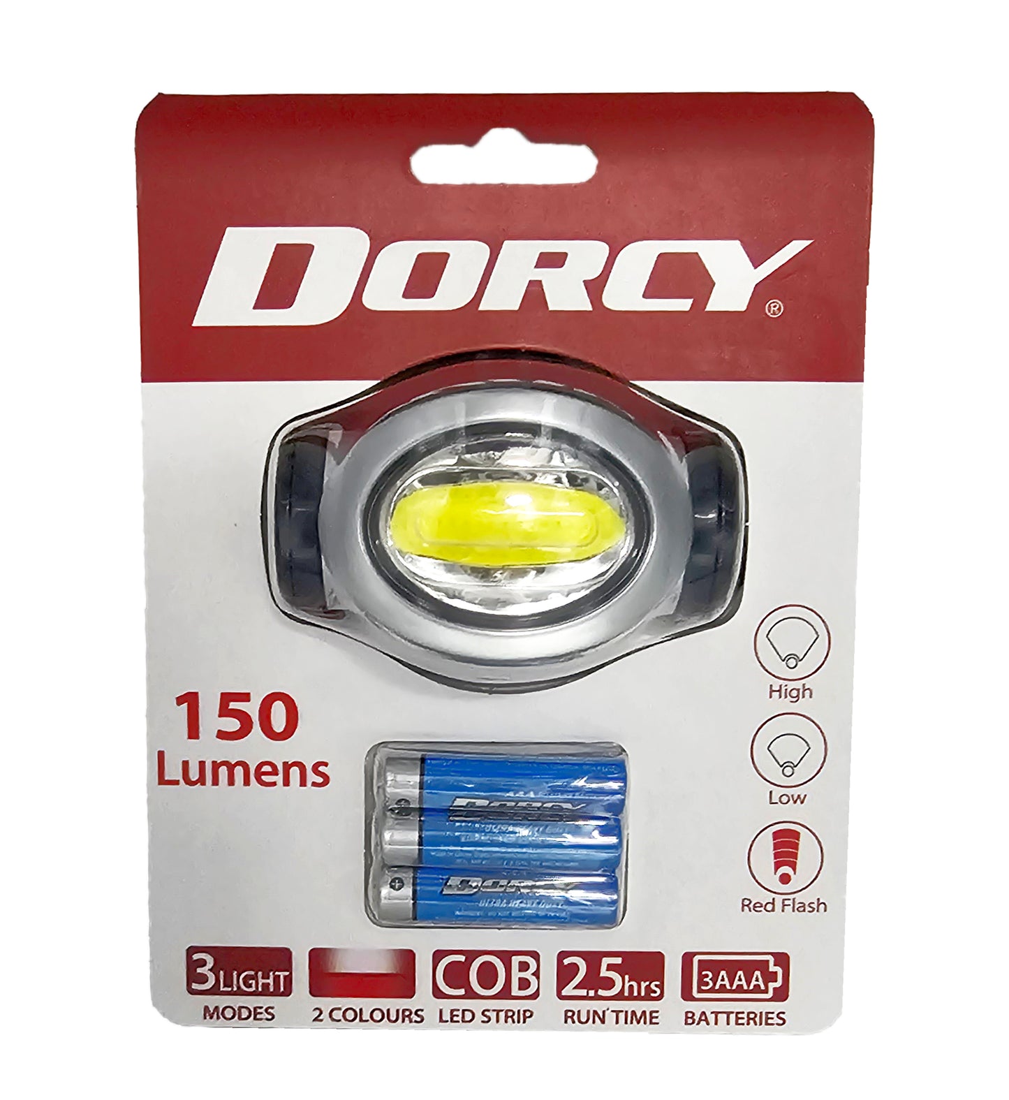 150 Lumen Headlamp (3AAA)