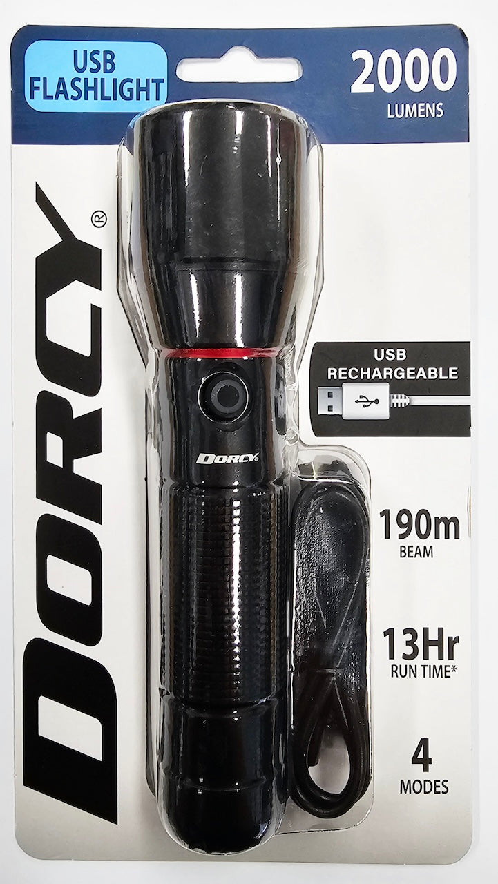 USB 2000 Lumen Torch