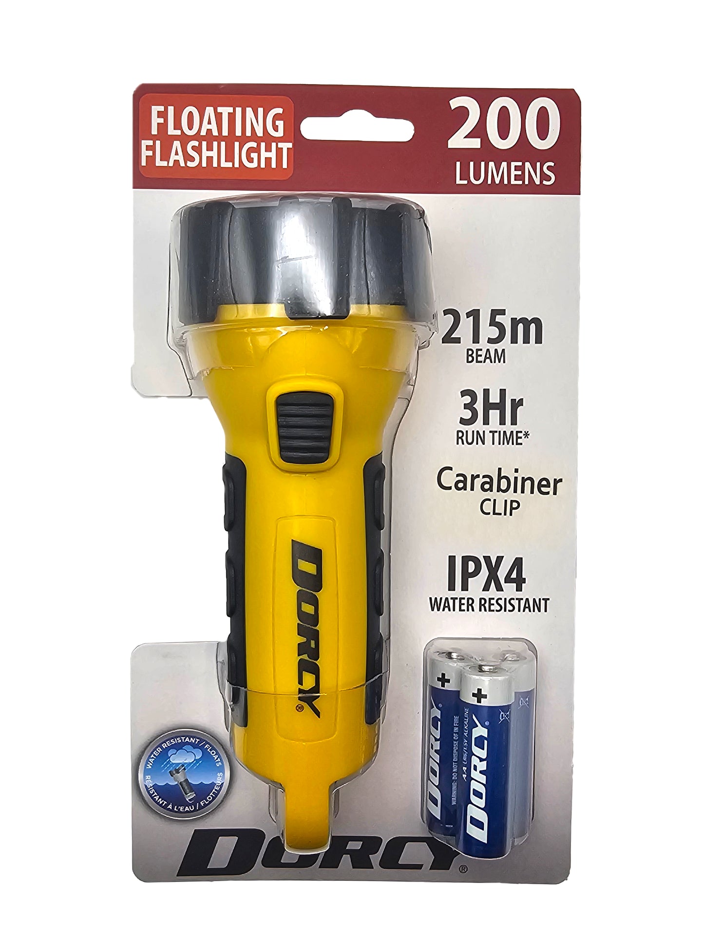 200 Lumen Floating Torch (3AA)