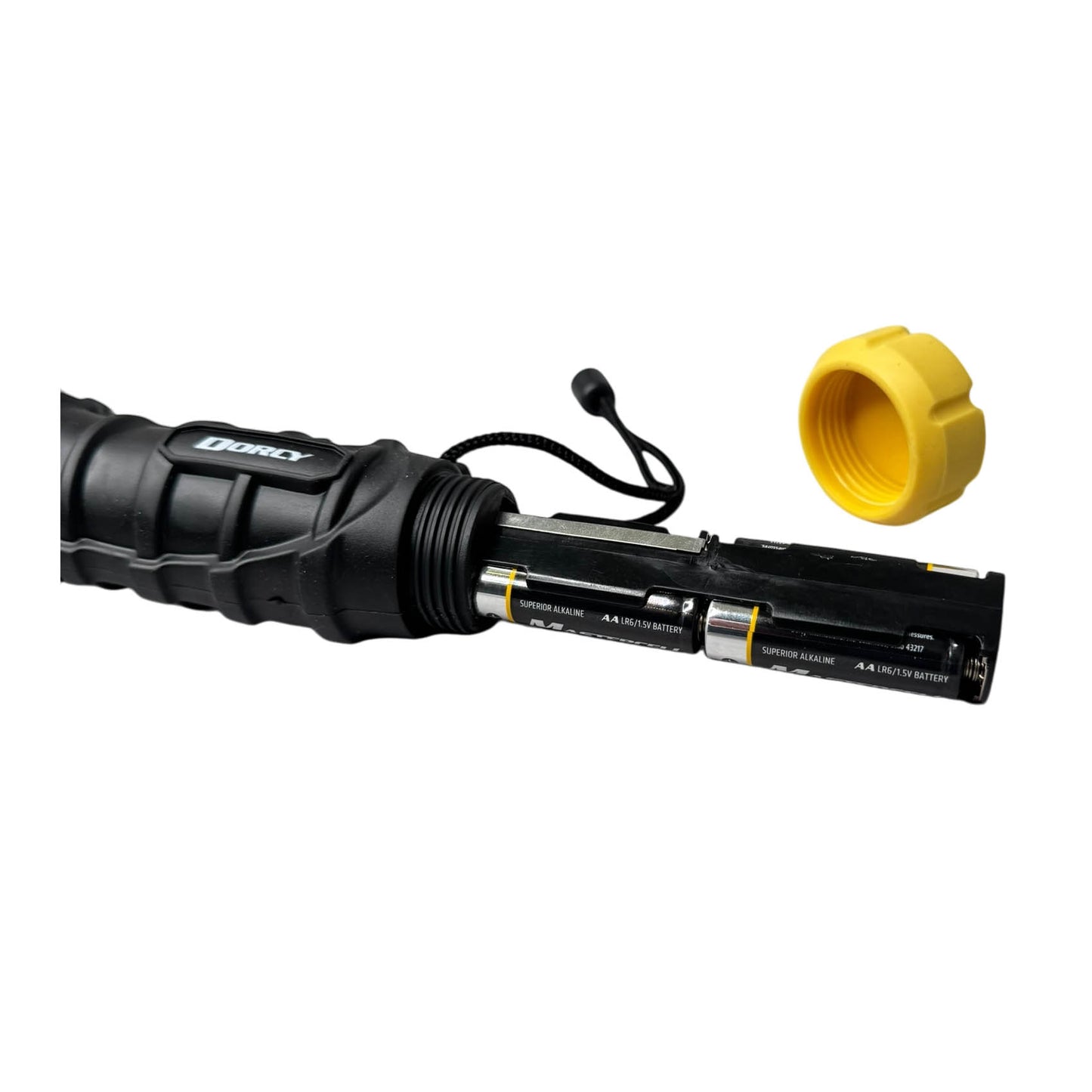 3AA 180 Lumen Rubber Torch