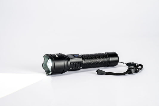 USB 1000 Lumen LCD Focus Torch