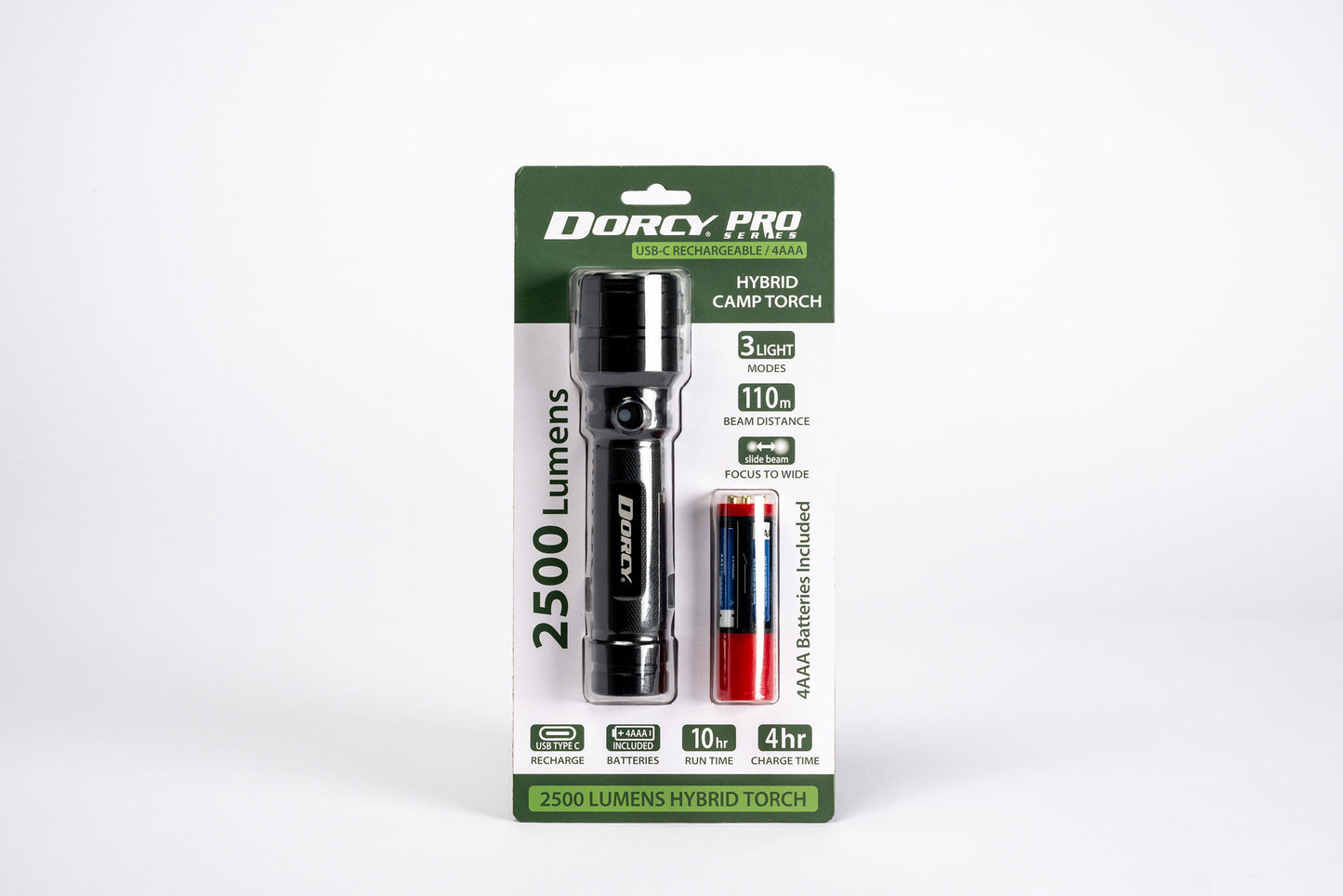 2500 Lumen Hybrid Torch