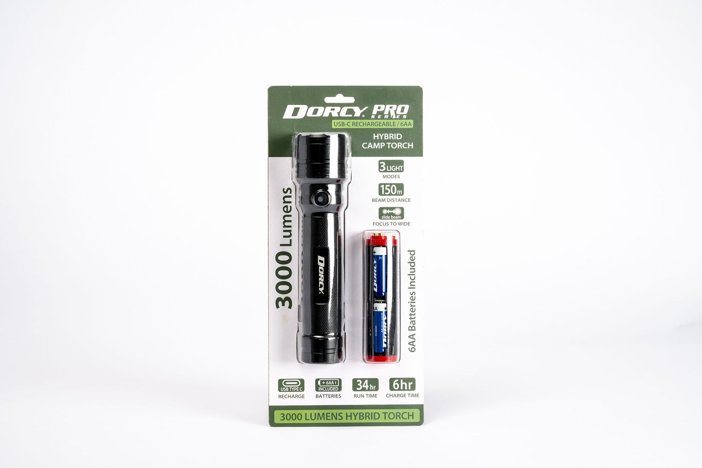 3000 Lumen Hybrid Torch