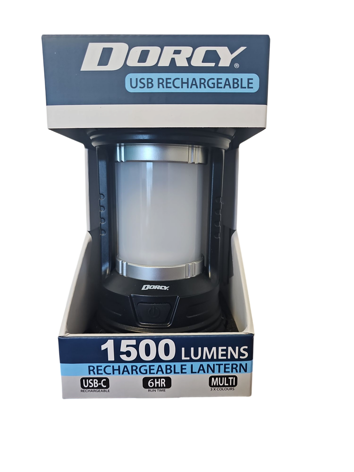USB 1500 Lumen Tri-Colour Lantern