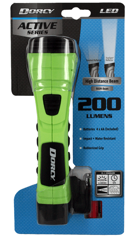 200 Lumen Torch (4AA)