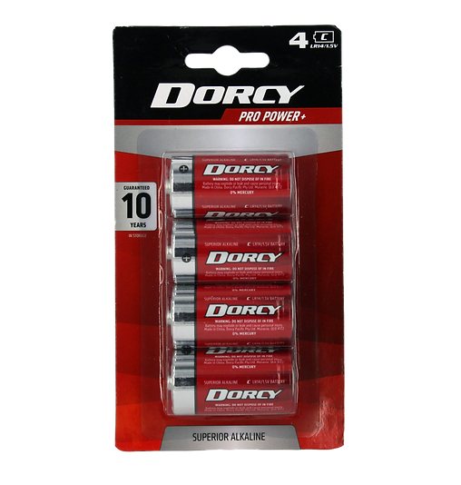 4C Super Alkaline Batteries Pack